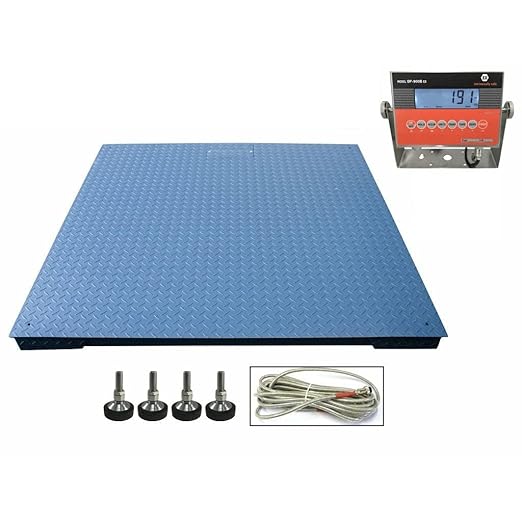 SL-4x4-Explosion Proof Industrial 48" x 48" intrinsically Safe NTEP Floor Scale by LibertyScales