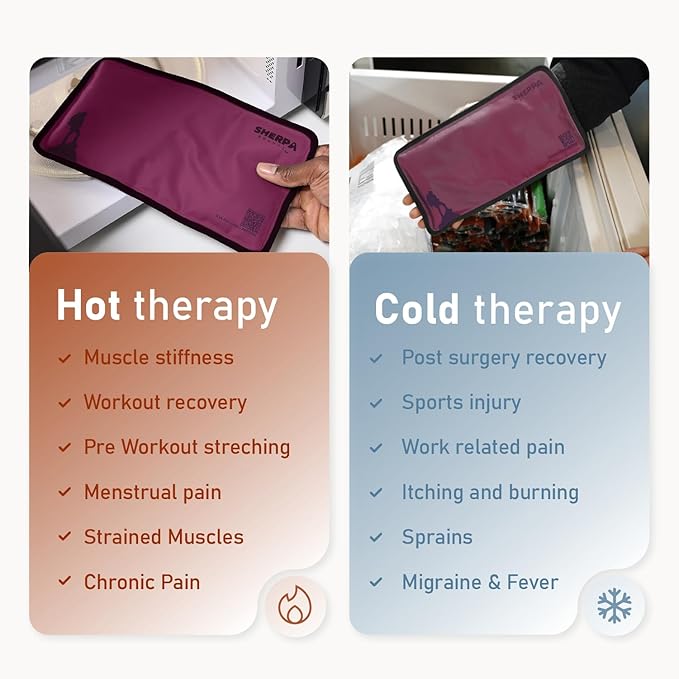 Medium Flexible Gel Ice Packs Reusable - Image 8