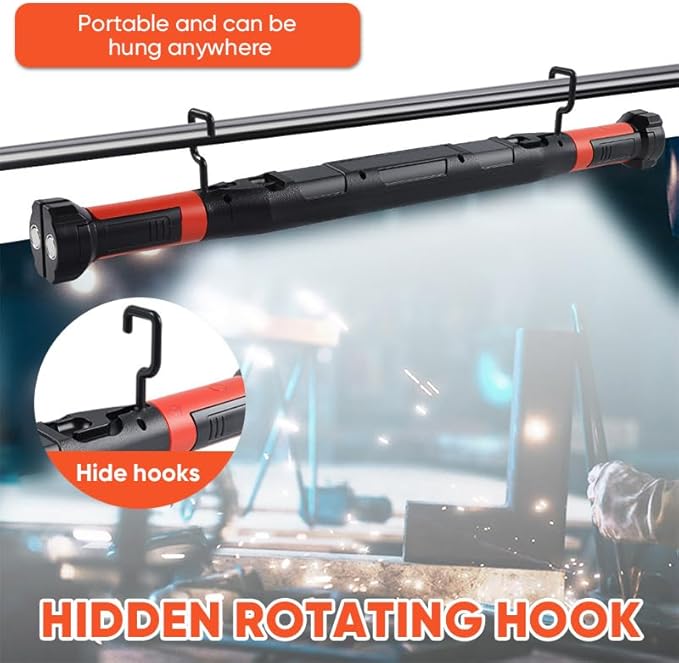 Magnetic Work Light Bar 2026 Upgraded | Rechargeable LED Light - Image 8