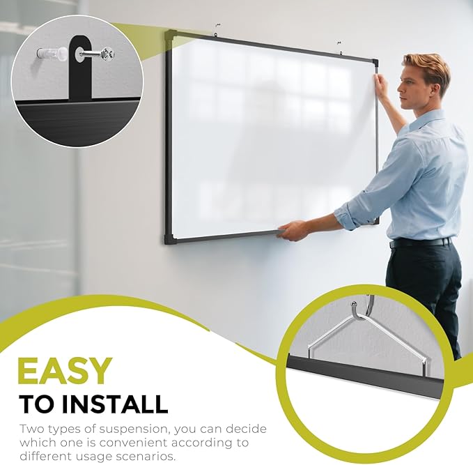 MaxGear Magnetic Dry Erase White Board, 36 X 24 Inches Double Sided Whiteboard - Image 5