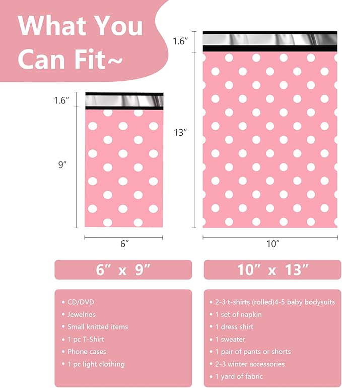 Thank You Poly Mailers 6x9 Inch 100 Pcs - Image 2