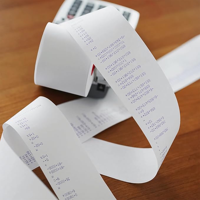 2 1/4"x50' Thermal Paper, FungLam Receipt Paper, POS Cash Register Papers - Image 8