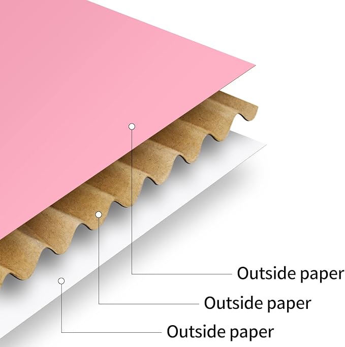 Spakon 50 Packs Shipping Boxes Cardboard Corrugated Mailer Packaging Boxes - Image 3