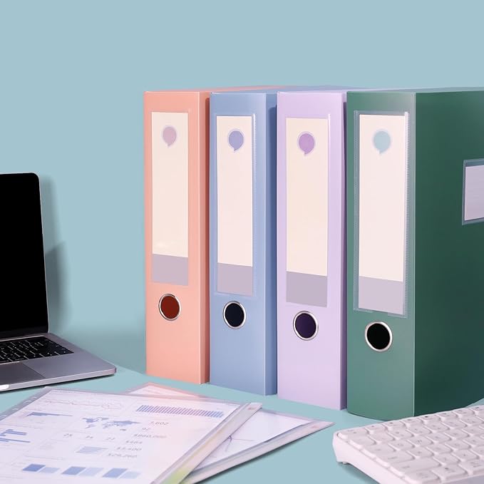 A4 Storage File Boxes Large Capacity Plastic Archives Cases - Image 8