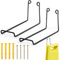 2 Pack Caution Wet Floor Safety Sign Hanger, Wall Mount Sign Hangers by Unknown