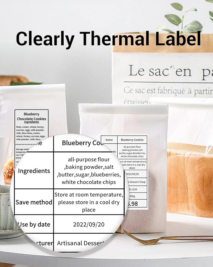 Phomemo Sticker Circle Labels- 2.36"x 2.36" Thermal Label - Image 5