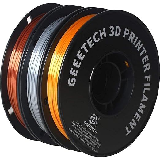 Geeetech Bundle Silk PLA Filament 1.75mm by GEEETECH