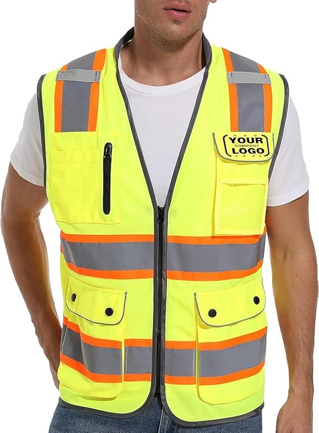 Reflective Safety Vest for Men and Women by GettheBestinSafety