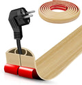 Floor Cord Cover Self Adhesive Cord Hider, 20FT Cable Management, Extension by DBHXXMB-HH