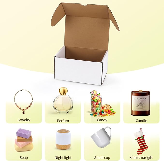 WIFTREY 40 Pack 6x4x3 Small Shipping Boxes - Image 8