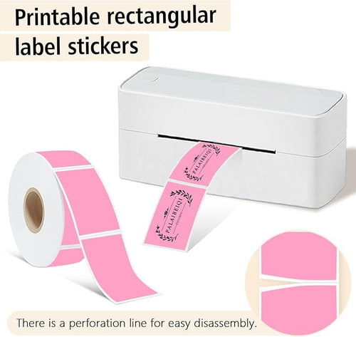 1x2 Inch Thermal Labels, Waterproof Removable Blank Stickers - Image 2