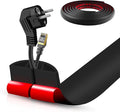 Floor Cord Cover Self Adhesive Cord Hider, 10FT Cable Management, Extension by DBHXXMB-HH