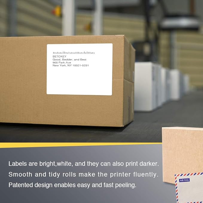 BETCKEY - 4" x 5" Large Shipping & Multipurpose Labels Compatible - Image 5