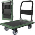 WUD Push Cart, Folding Mobile Platform Trolley, Thickened and Reinforced by WUD