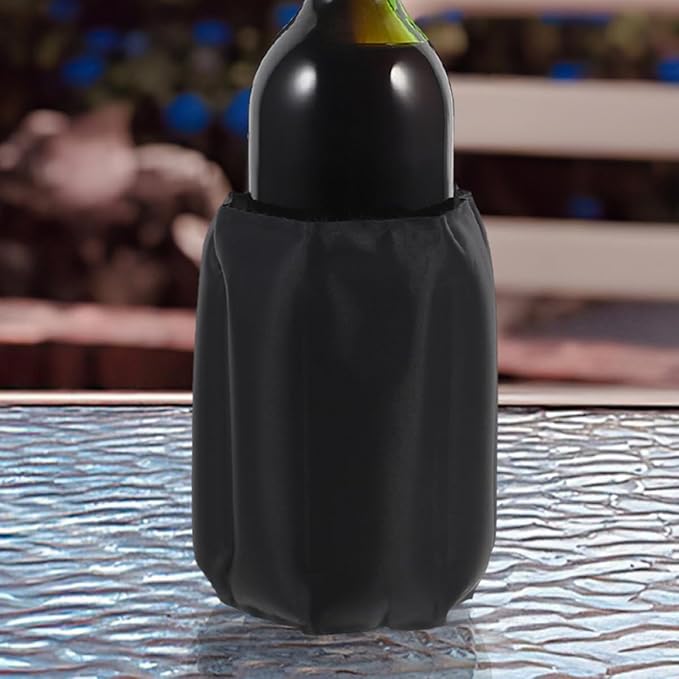 2Pcs Reusable Wine Cooler Sleeve Leakproof Insulated Gel Ice Packs - Image 5
