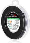 Chanzon 2:1 Ratio 1/4" Heat Shrink Tubing 8Ft Roll Black Polyolefin Sleeving by Chanzon
