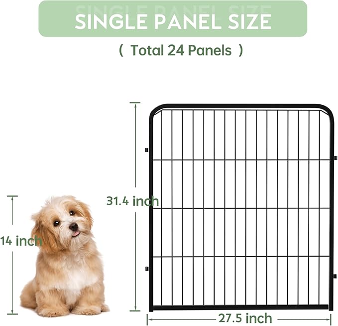 ZXMOTO Outdoor Garden Fence - Image 4