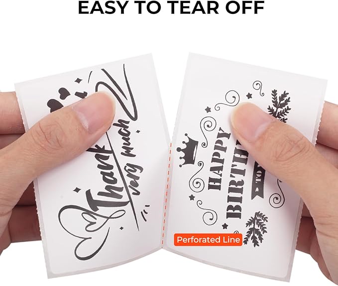 MUNBYN 3x2 Inch White Thermal Labels, Thermal Sticker Labels - Image 4