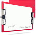 Aluminum Metal Clipboard Stainless Hangable Pen Holder Double Clip Board Size by Liushun