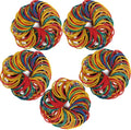 Rubber Bands Size#10 760pcs Elastic Rubber Band 1 inch Multicolour Rubber Bands by AIWOQI