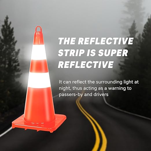Traffic Safety Cone 28 Inches, - Image 2