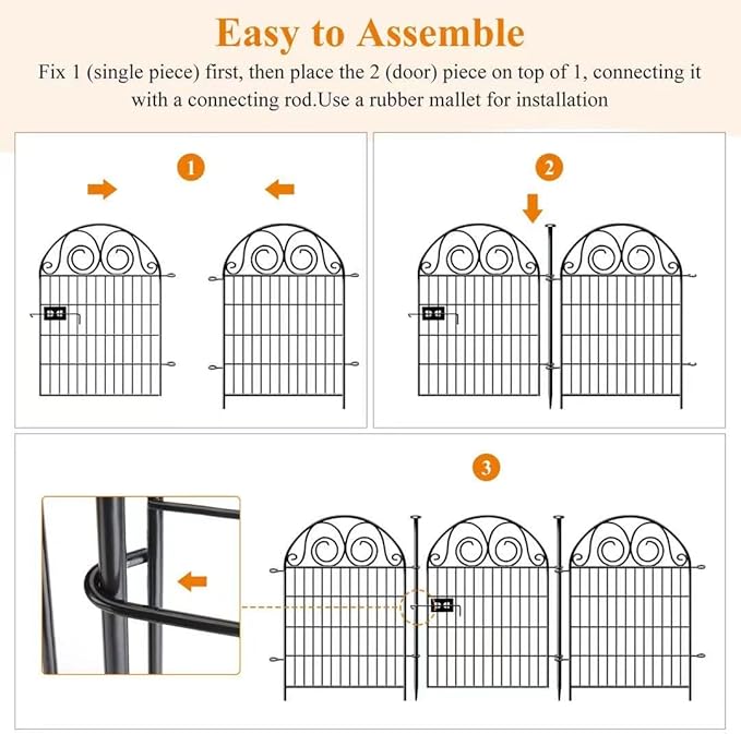 Tall Garden Animal Barrier Fence - Image 6