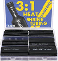 haisstronica 32 Feet 110PCS 3:1 Heat Shrink Tubing by HAISSTRONICA