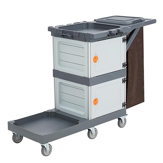 Commercial Janitorial Cart by PioneerWorks