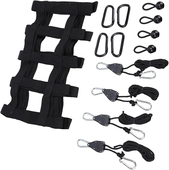 Tailgate Cargo Net 60x18in Adjustable Multifunctional Truck Bed Extender - Image 2