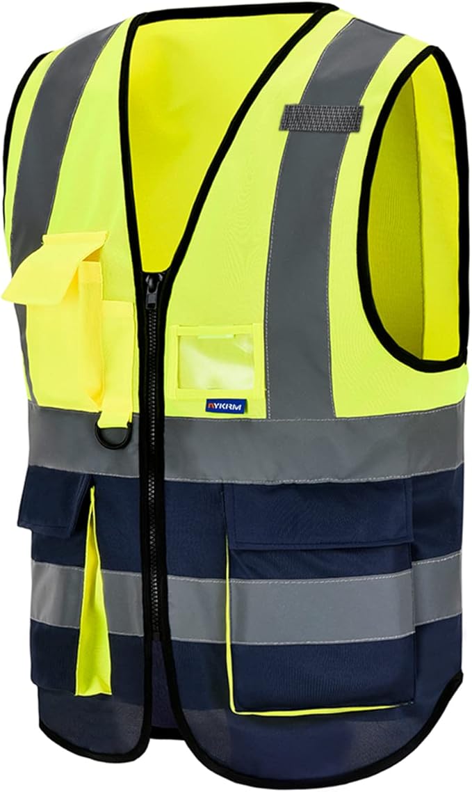 A-SAFETY High Visibility Reflective Safety Vest Customize Logo - Image 6
