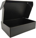 Black Shipping Boxes for Small Business Pack of 20-12x9x4 inches Cardboard by Lmuze