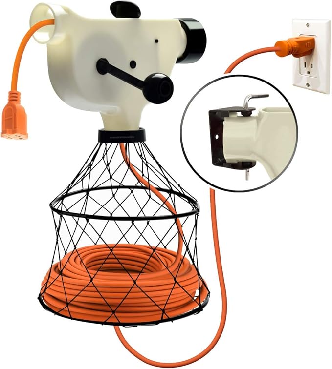 Chromex Extension Cord Reel Winder by Chromex