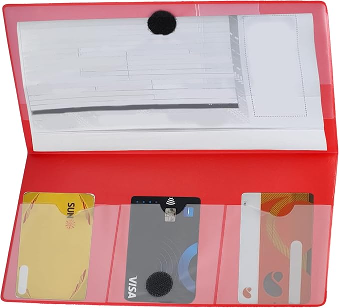 Andalus Auto Registration & Insurance Card Holder Pack of 1, Waterproof - Image 3