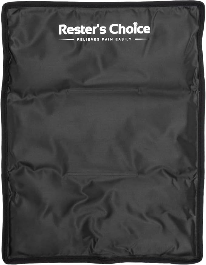 rester's choice Ice Pack for Injuries Reusable, Soft Gel Flexible by RESTERSCHOICE