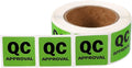 PATIKIL 360 Pcs 1 Roll QC Approval Labels, 1 Inch Square Inventory Control by PATIKIL