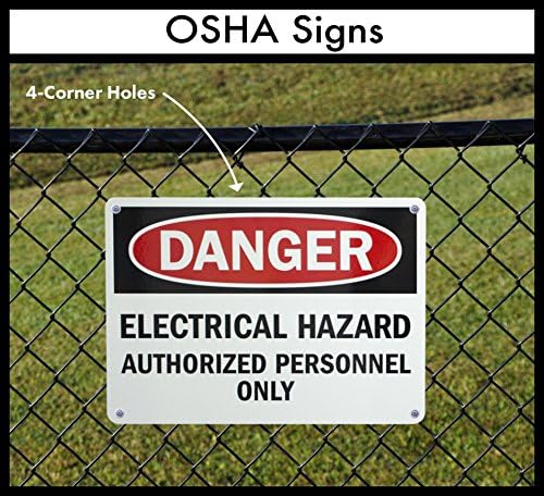 SmartSign “Notice - Safety Glasses, Hearing Protection, Safety Shoes Required Beyond This Point” Label | 7" x 10" Laminated Vinyl - Image 4