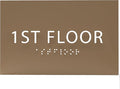 6" X4" 1st Floor Sign by ADACentralSigns