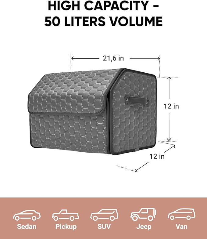 Owleys Foldable Trunk Organizer - Image 2