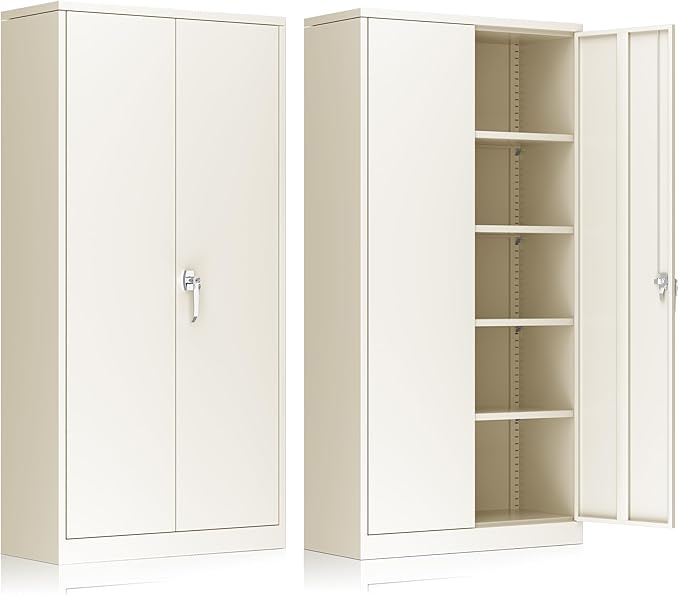 INTERGREAT Metal Storage Cabinet, Steel Storage Cabinet by INTERGREAT