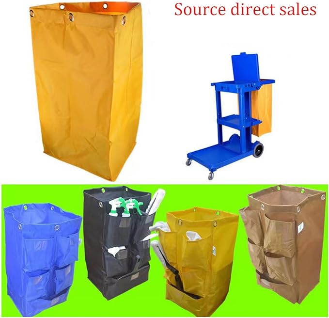 Large Capacity Waterproof Janitorial Cart Bag - Image 4