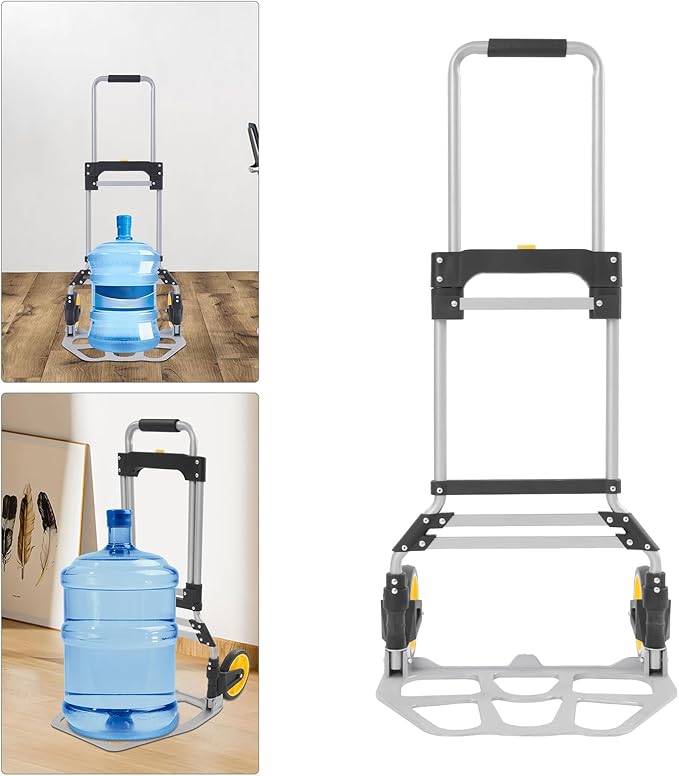 Folding Stair Climbing Cart Trolley 309 Lbs Capacity, Heavy Duty Aluminum Hand - Image 9