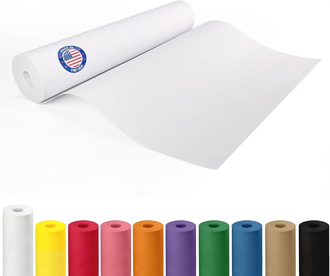 White Paper Roll 18" x 2160" by IDLPackaging