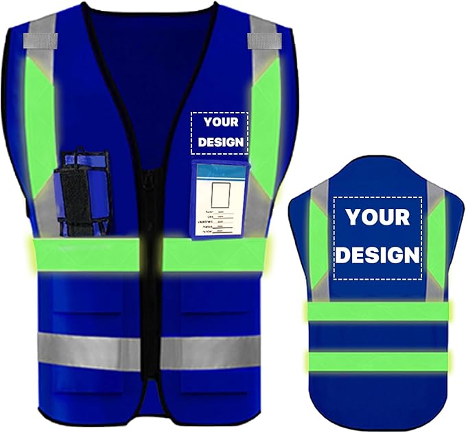 YOWESHOP High Reflective Visibility Safety Vest by YOWESHOP