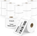 Compatible DYMO 30256 Direct Thermal Shipping Labels, Large Barcode & Address by Unknown