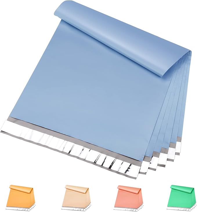 Metronic Poly Mailers Bags 14.5x19 100 Pcs | Medium Shipping Bags by METRONIC