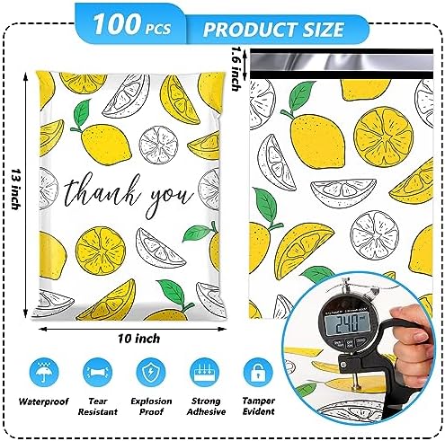 Thank You Poly Mailer 10x13 Inch 100 Pcs - Image 2