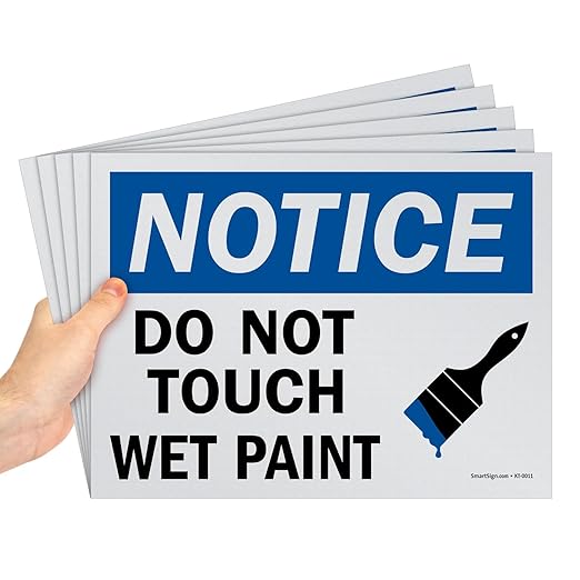SmartSign 9 x 12 inch “Notice by SmartSign
