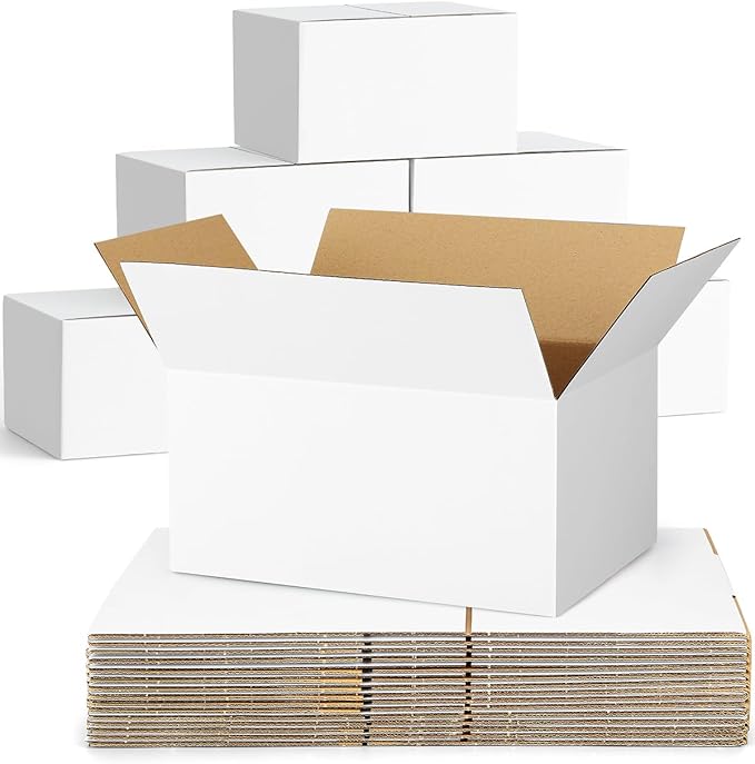 40-Pack-Small-Shipping-Boxes-9x6x4, by POEVER
