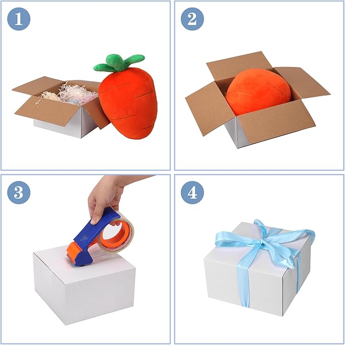 Hoikwo 7x7x4 Small Shipping Boxes Set of 25 - Image 5