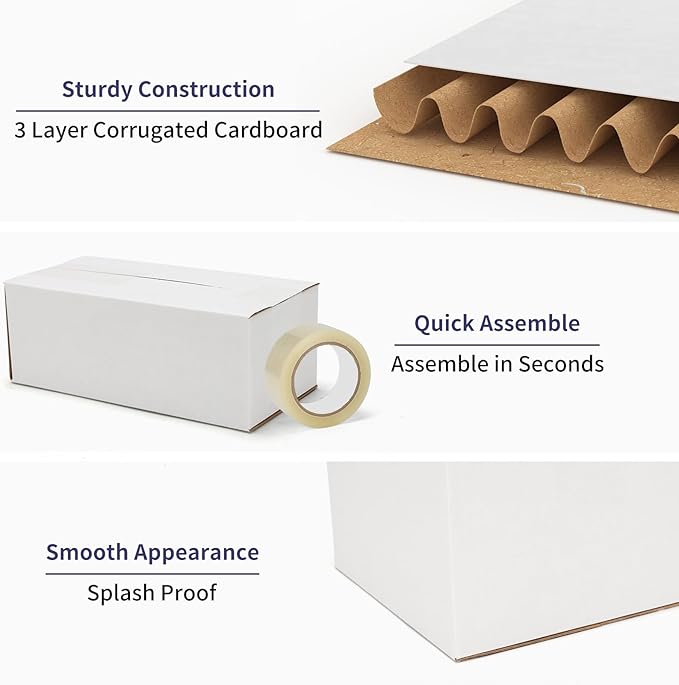 Shipping Boxes 8X4X3 Set of 40 - Image 5